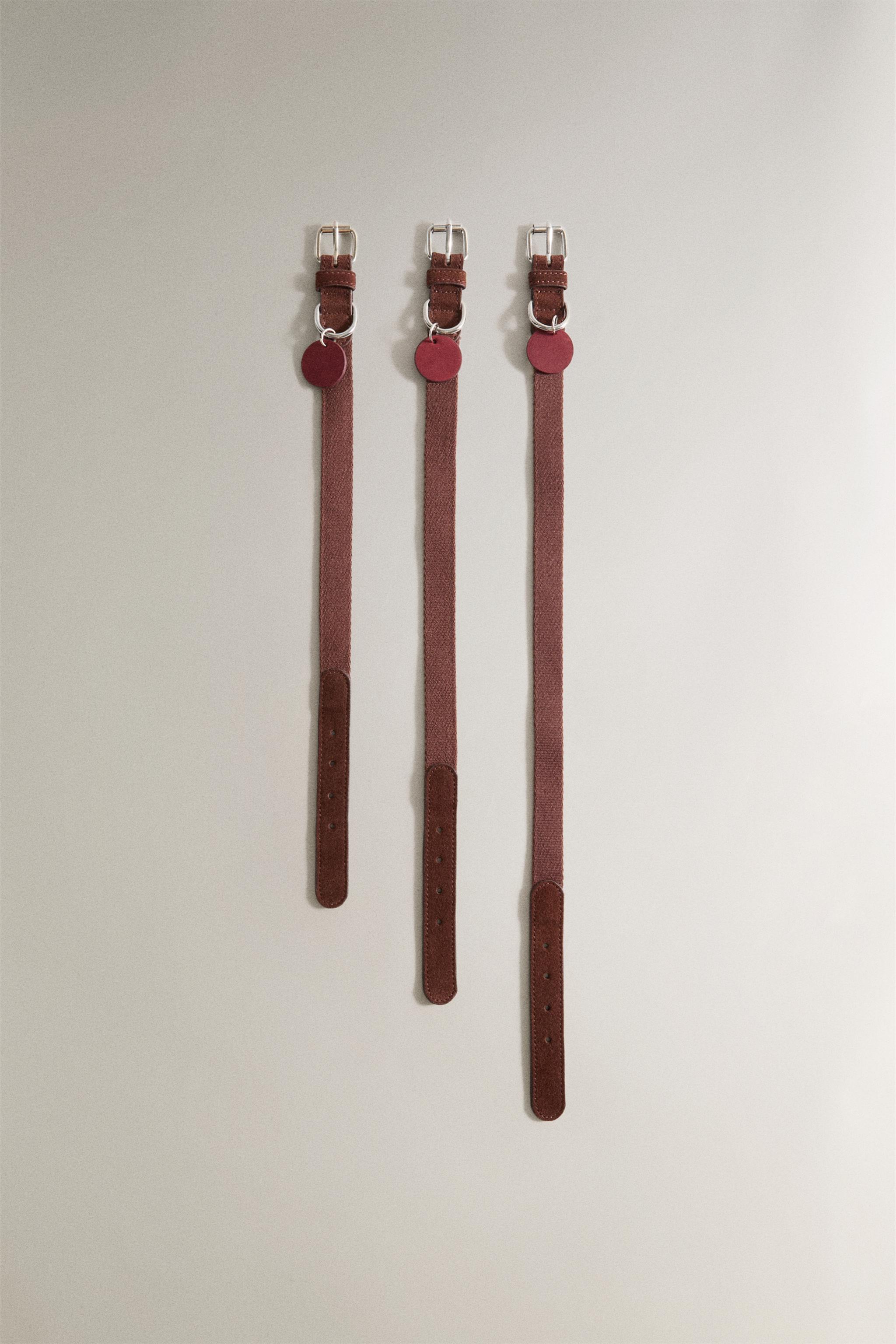 COLLIER EN CUIR POUR ANIMAL